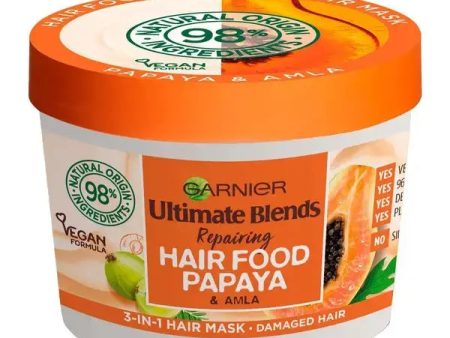 Garnier ultra doux hair food lissant à la papaye et amla 390ml For Sale