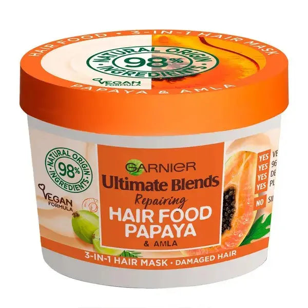 Garnier ultra doux hair food lissant à la papaye et amla 390ml For Sale