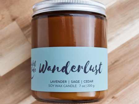 Wanderlust Candle on Sale