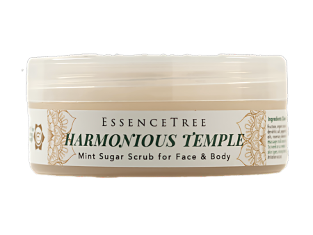 Harmonious Temple Organic Mint Sugar Lip, Face and Body Scrub Online Sale