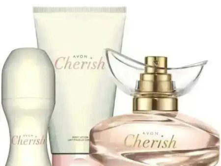 cherish Avon pack eau de parfum 50 +crème+ stique For Cheap