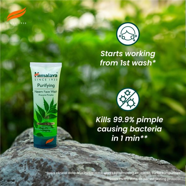 Himalaya Purifying Neem Face Wash For Discount