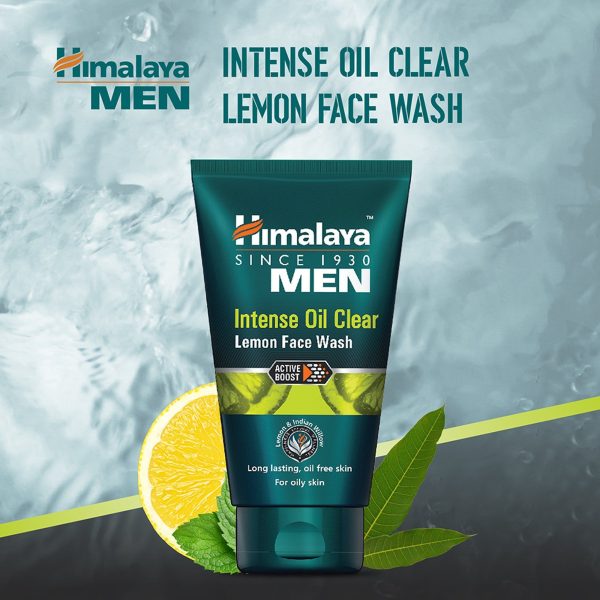 Himalaya Men Intense Oil Clear Lemon Face Wash For Cheap