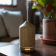 Natural Bamboo Ultrasonic Essential Oil Diffuser For Sale