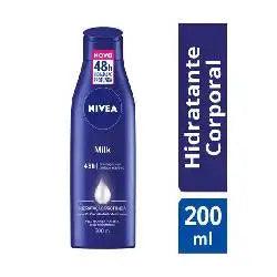 Nivea Crème Milk Lait Corporel Déo-Hydratant -Profonde 200 ml For Sale