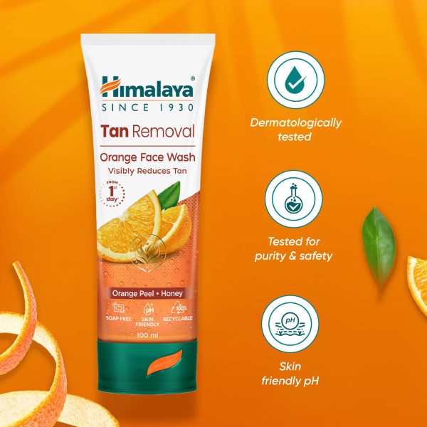 Tan Removal Orange Face Wash Hot on Sale