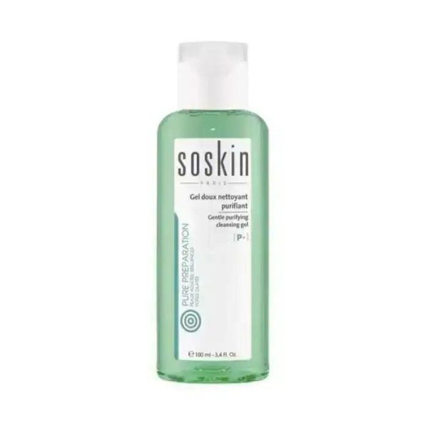 SOSKIN Gel doux nettoyant purifiant 100 ml For Cheap