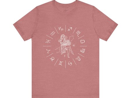 Virgo Wheel  Unisex Jersey Tee on Sale