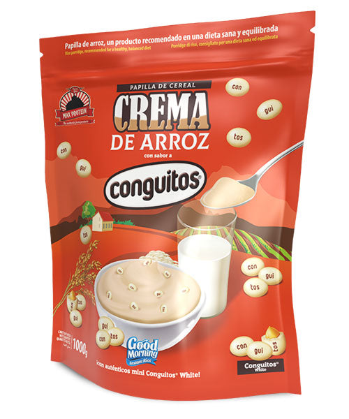 GOOD MORNING Crema de Arroz CONGUITOS [1000g] on Sale