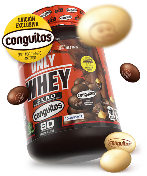 ONLY WHEY ZERO CONGUITOS® Online now