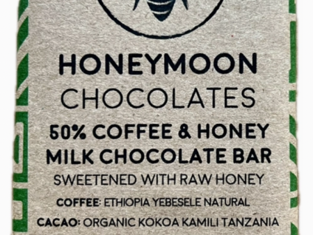 50% Coffee & Honey Milk Chocolate Bar Discount