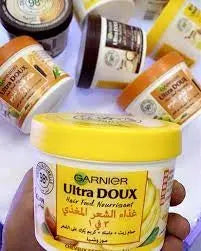 Garnier Ultra Doux Masque Nourrissant à la Banane 3 en 1 Hair Food Cheveux Secs 390 ml For Sale