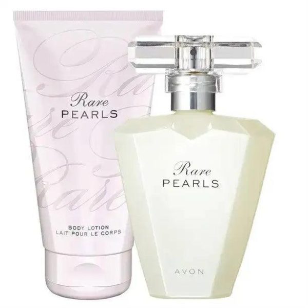 Rare Pearls parfum Avon Pack parfum avec créme de corp Hot on Sale