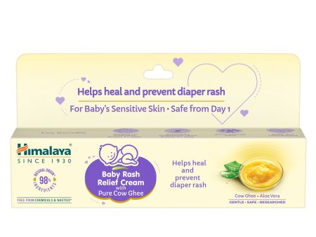 Himalaya Baby Rash Relief Cream with Pure Cow Ghee Online now