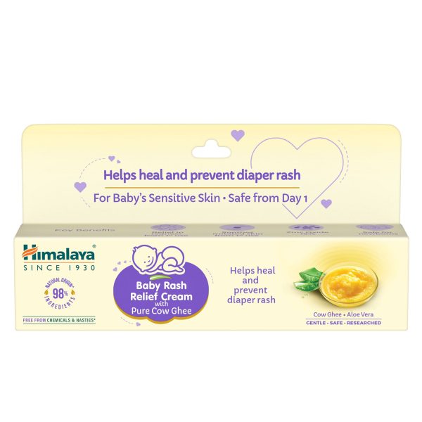 Himalaya Baby Rash Relief Cream with Pure Cow Ghee Online now