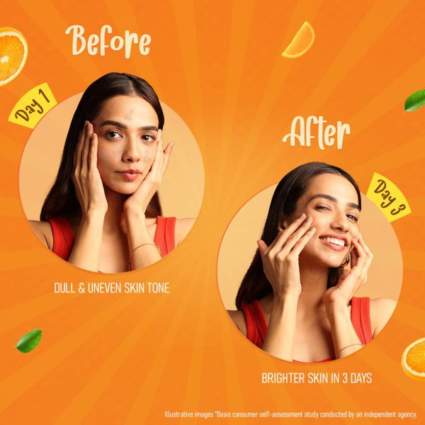 Brightening Vitamin C Orange Face Serum Cream Discount