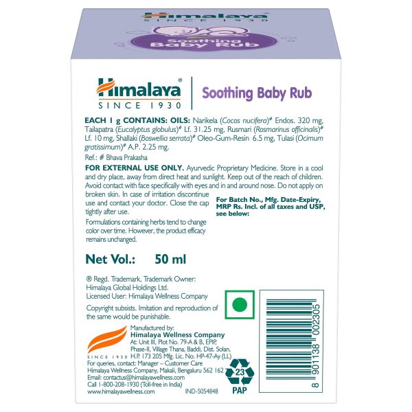 Soothing Baby Rub Online