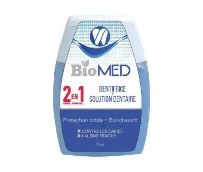 Biomed dentifrice soulution dentaire 2en1 75ml Discount